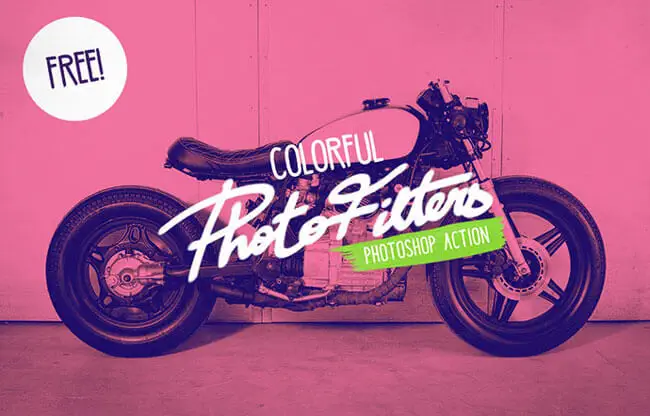 Colorful Photoshop filters (Free)