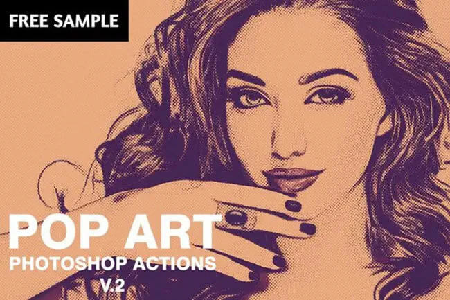 Free Pop Art Photoshop Action (Free)