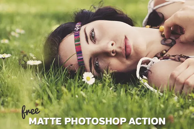 Free Matte Photoshop Action (Free)