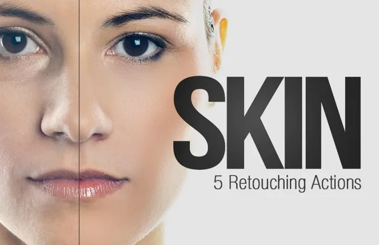 Skin - 5 Retouching Photoshop Actions (Free)