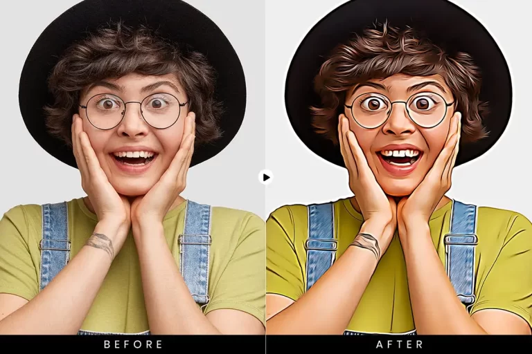 Cartoon Me Photoshop Action