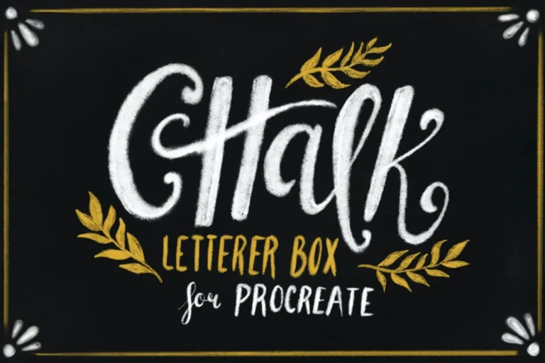 Chalk Letterer Brushes for Procreate