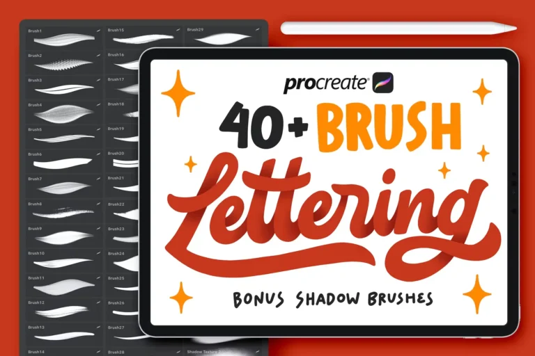 Procreate Lettering Brushes