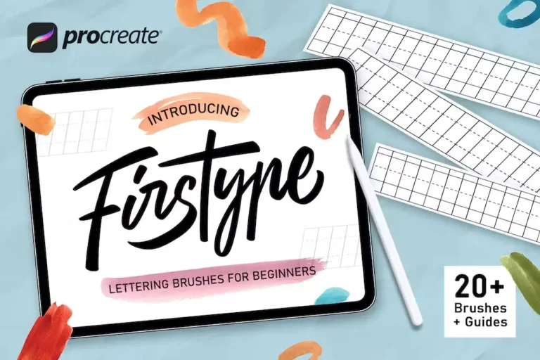 Procreate Lettering Brushes for Beginners