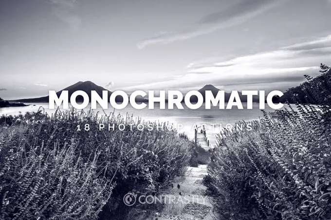Monochromatic - Photoshop Actions
