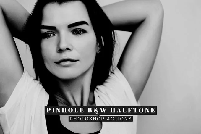 Pinhole - Halftone Photoshop Actions