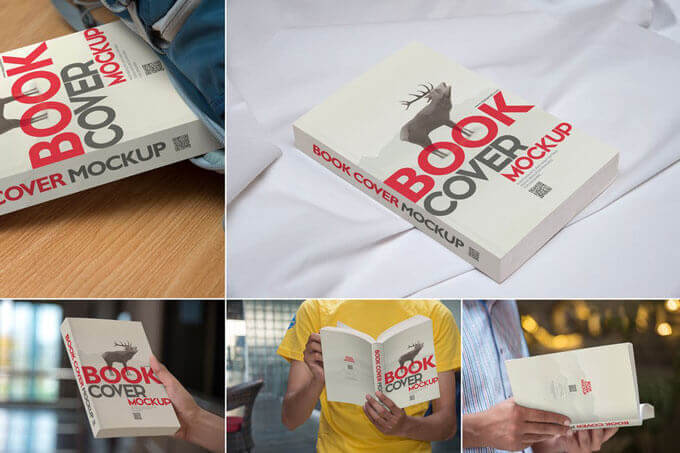 Gorgeous Book Cover Design Mockups