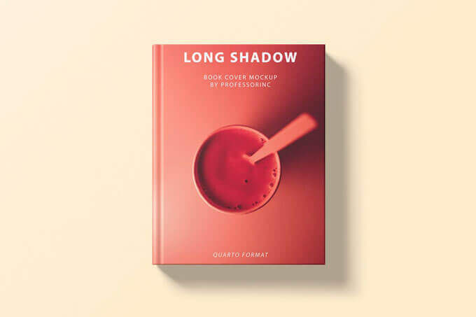 Long Shadow Book Cover Mockup
