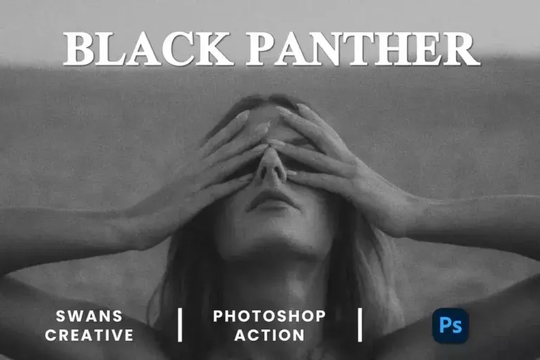 Black Panther Photoshop Action