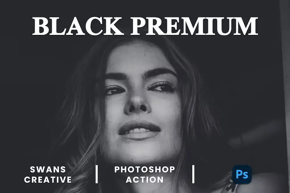 Black Premium Photoshop Action