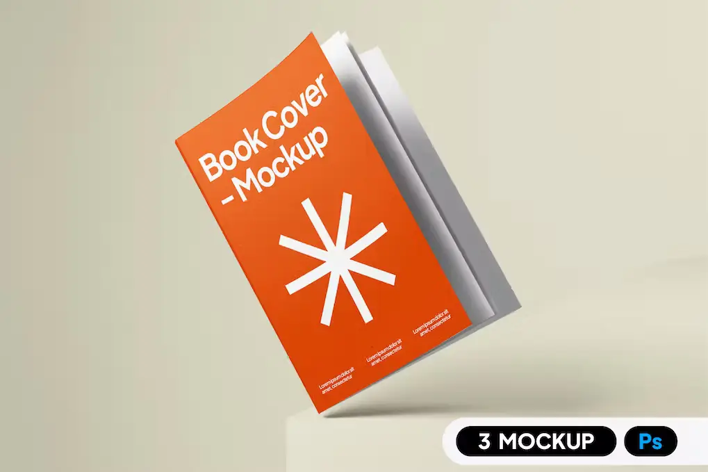 Standing On Corner Book Cover Mockup