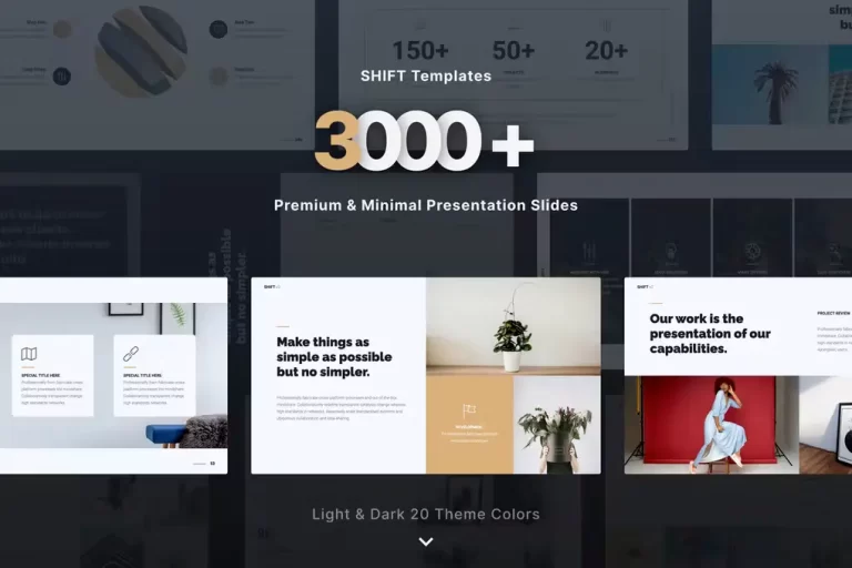 SHIFT - Keynote Multipurpose Presentation Builder