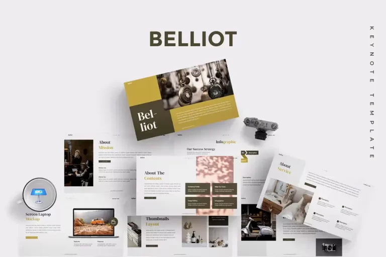 Belliot - Keynote Multipurpose Business Template