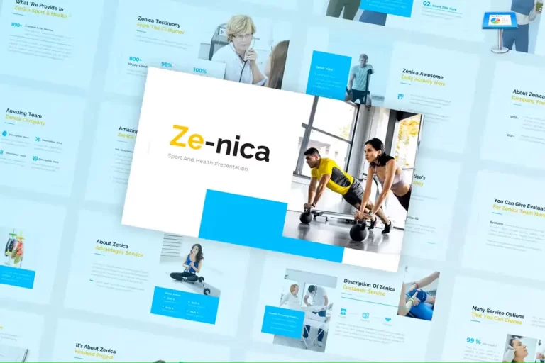Sport & Health Keynote Presentation Template