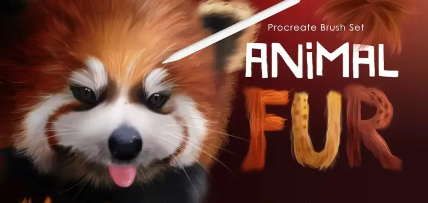 Animal Fur Procreate Brushes