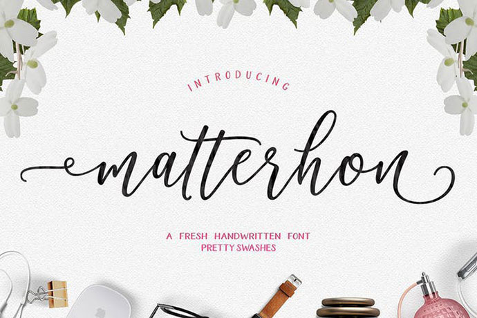 Matterhon Script Wedding Font