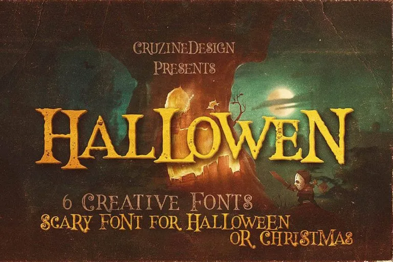 Halloween Typeface Font