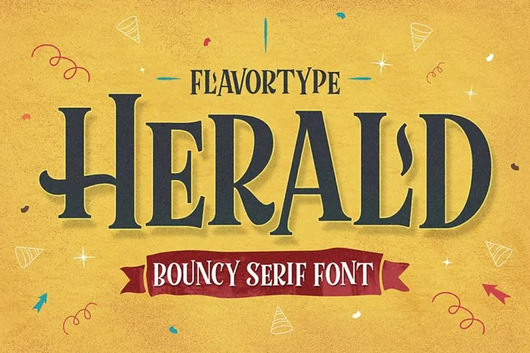 Herald - Chilling Halloween Font