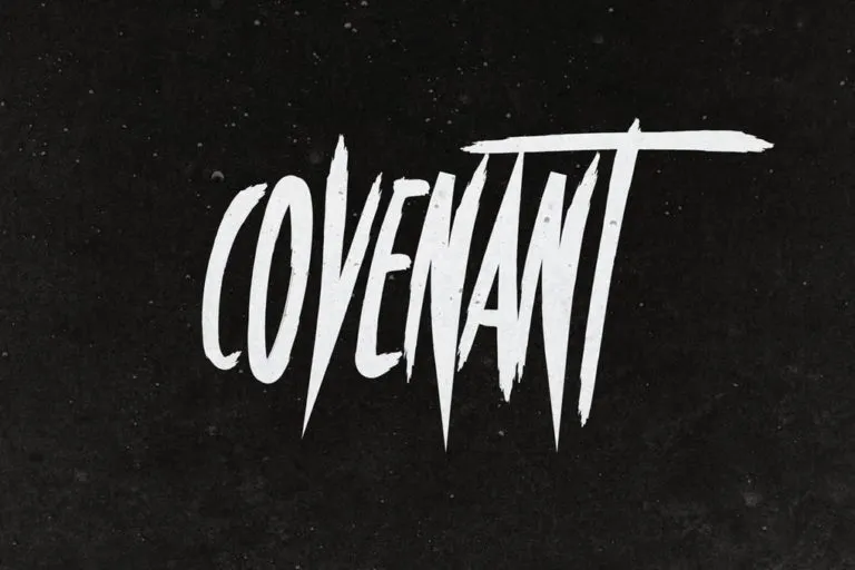 Covenant - Horror Holloween Font