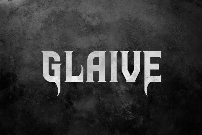 Glaive - Best Spooky Halloween Font