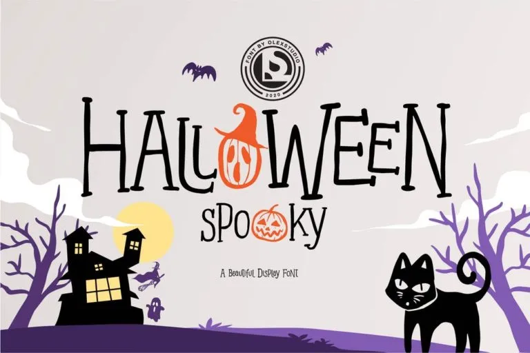 Halloween Spooky - Display Font