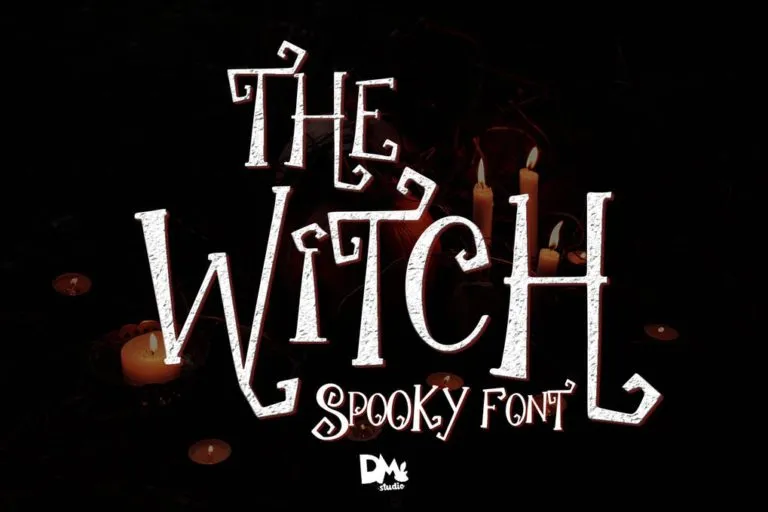 The Witch - Spooky Halloween Font