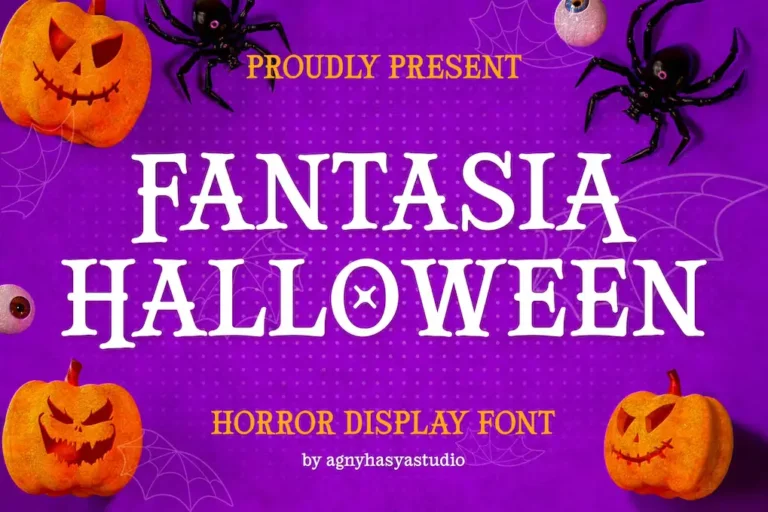 Fantasia Halloween A Horror Typeface