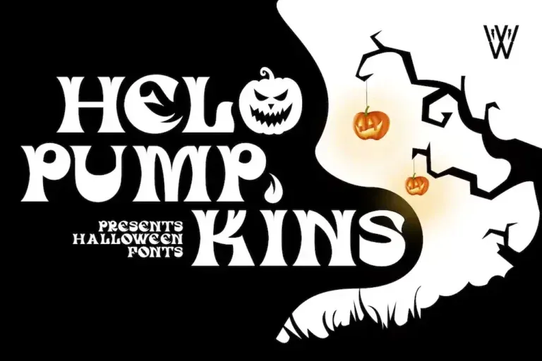 Helo Pumpkins – Halloween Font