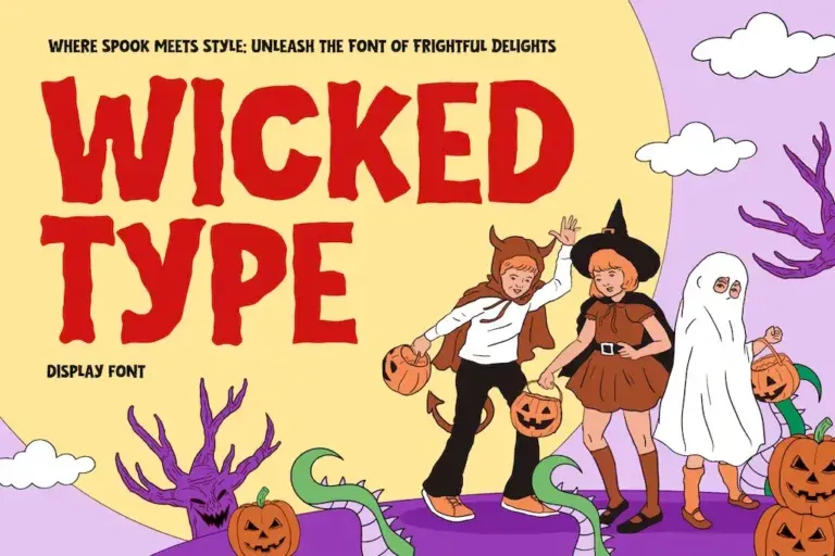 Wicked Type - Display Font