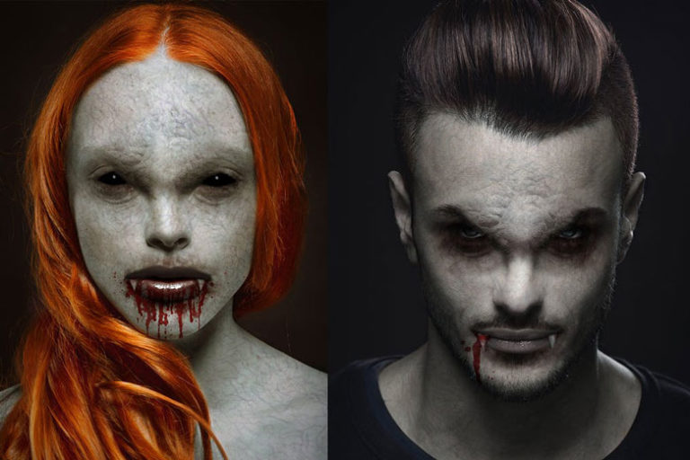 Scary Vampire Photoshop Action