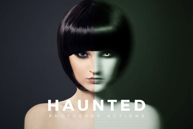 Haunted Halloween Photoshop Action