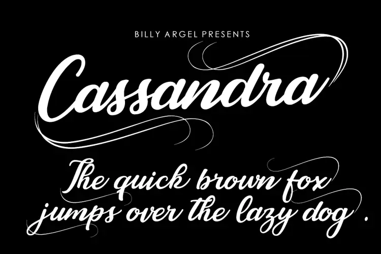 Cassandra - Handwritten Font For Procreate (Free)