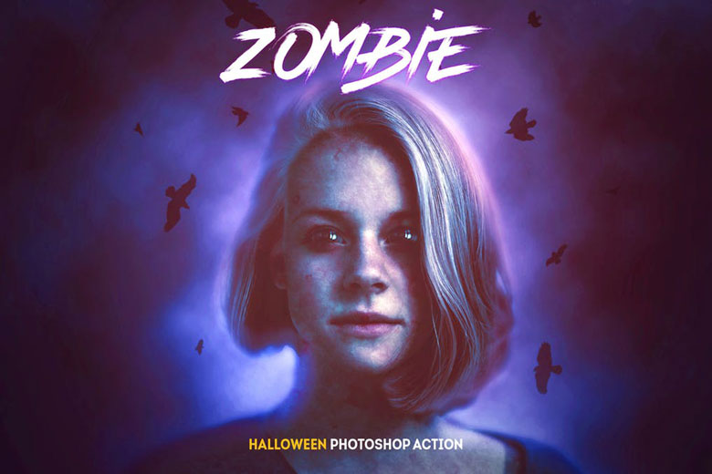 Zombie - Halloween Photoshop Actions