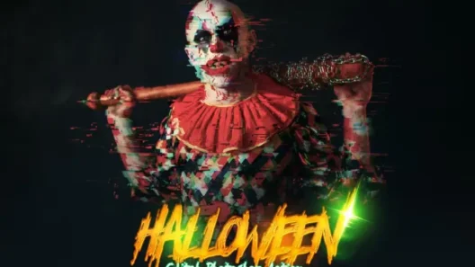 Halloween Glitch Photoshop Action